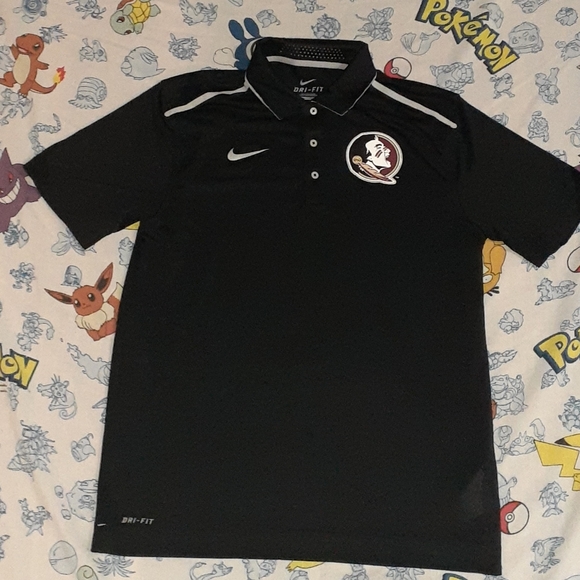 fsu nike dri fit polo